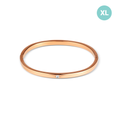 Pozlátený oceľový náramok JVD SSSB0095XI8ROXL