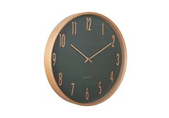 Dizajnové nástenné hodiny 5996GR Karlsson 40cm