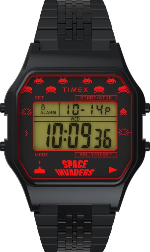 Timex Space Invaders x Timex T80 TW2V30200U8