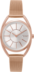 Růžové dámské hodinky MINET ICON ROSE GOLD MESH  MWL5015