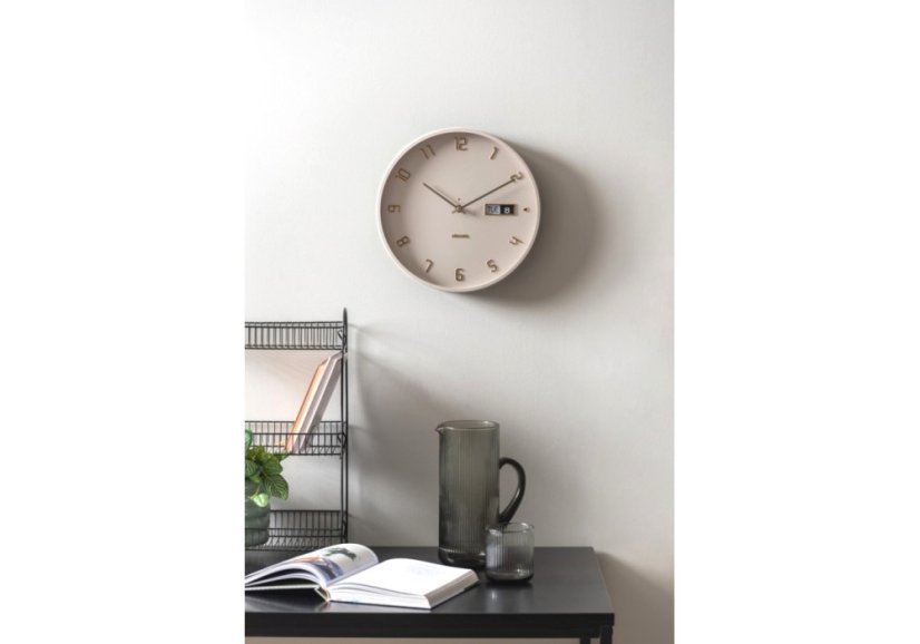 Dizajnové nástenné hodiny 5953WG Karlsson 30cm