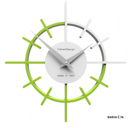 Dizajnové hodiny 10-018 CalleaDesign Crosshair 29cm (viac farebných verzií) Farba caffe latte-14 - RAL1019