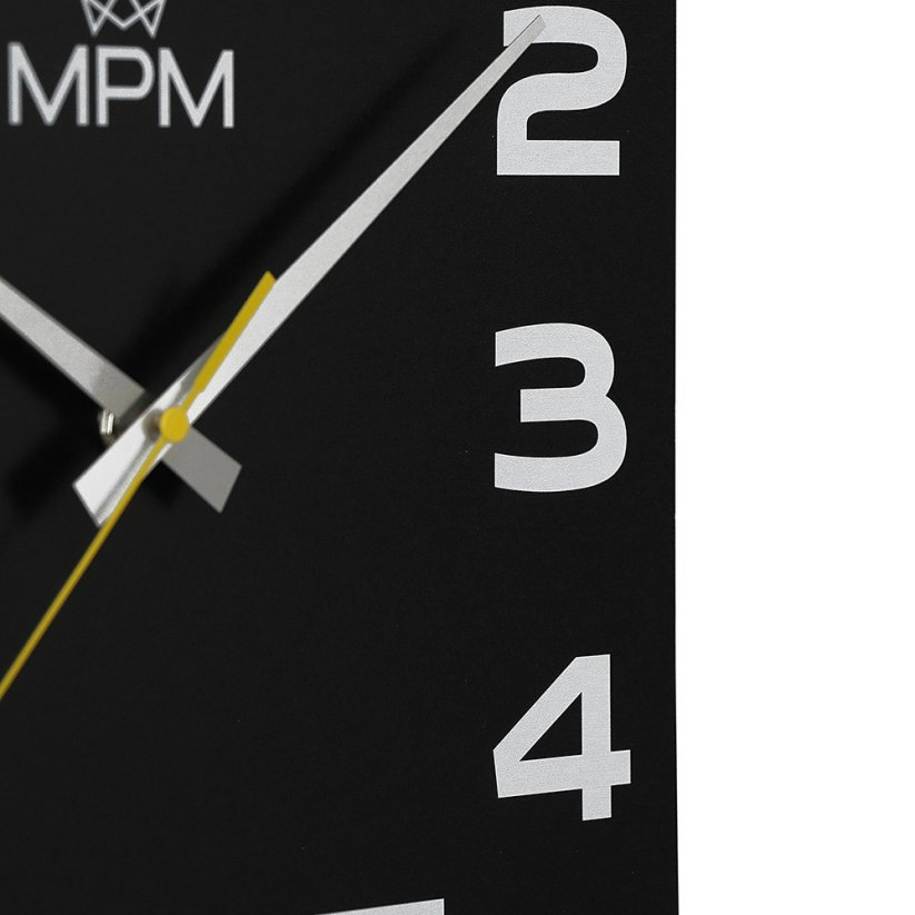 Nástenné drevené hodiny s tichým chodom MPM Topg - E07M.4260.9000