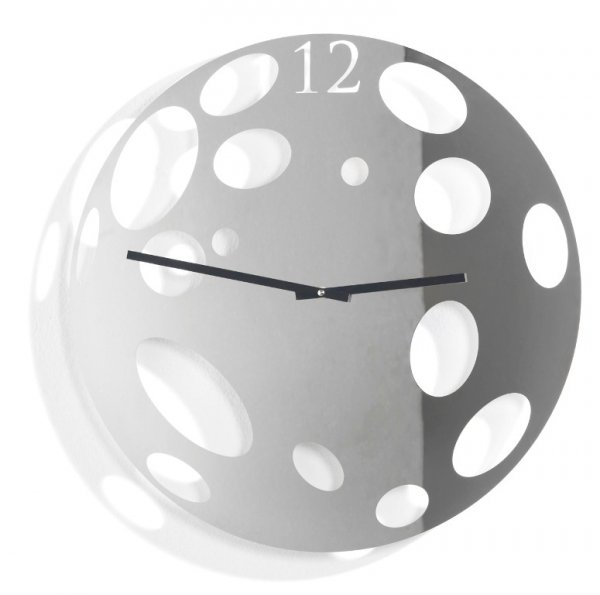 Dizajnové hodiny Diamantini a Domeniconi Silver Moon 50cm