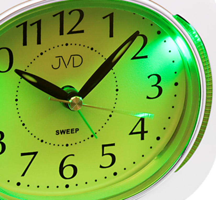 Budík s tichým chodom JVD VSRP826.5
