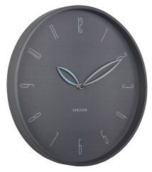 Dizajnové nástenné hodiny 6012GY Karlsson 40cm