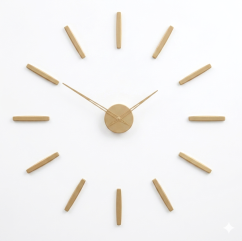 Dizajnové hodiny 10-330-60 gold CalleaDesign 90cm