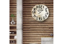 Dizajnové nástenné hodiny 21486 Lowell 60cm