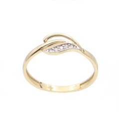 Zlatý prsten P08R1405, vel. 54, 1.25 g