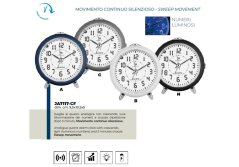 Designový budík JA7117N Lowell 10cm