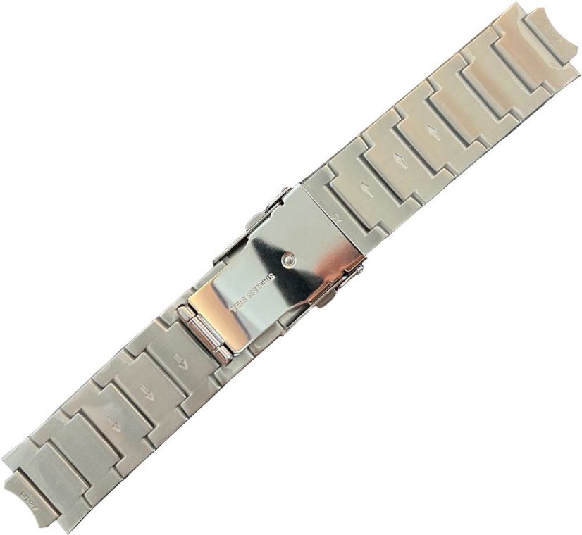Ocelový náramek Orient PDDAPSS (pro model ET0B), stříbrný