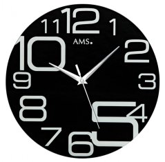 Hodiny s tichým chodem AMS 9461