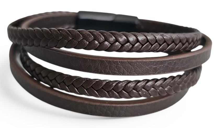 Pánský náramek Boccia Titanium 03089-0121