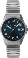 LAVVU Pánské pružné hodinky STOCKHOLM Big Blue