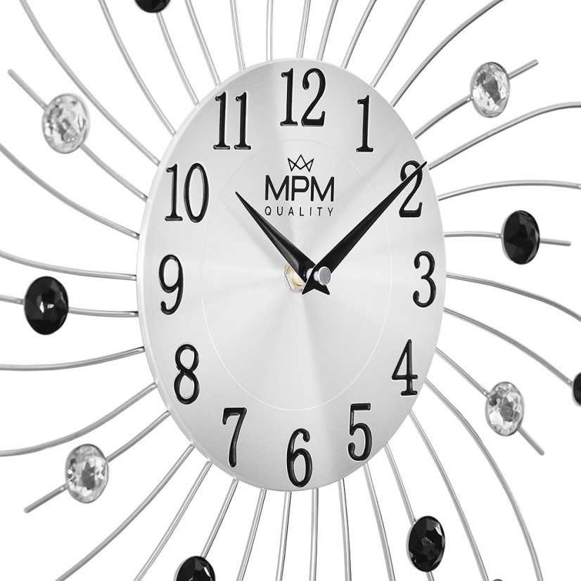 Designové paprskové nástěnné hodiny MPM Starlino - E04.4283.70