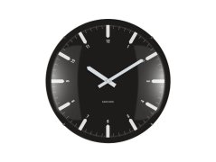 Dizajnové nástenné hodiny 6086BK Karlsson 35cm