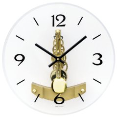 Mechanické nástenné dizajnové hodiny AMS 2755