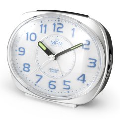 Budík s tichým chodem a led podsvětlením MPM C01.4055.70