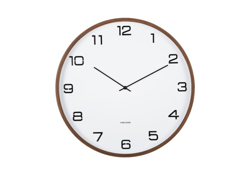 Dizajnové nástenné hodiny 6088WH Karlsson 50cm