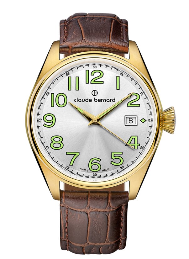 Claude Bernard 70203 37JC AB Proud Heritage quartz