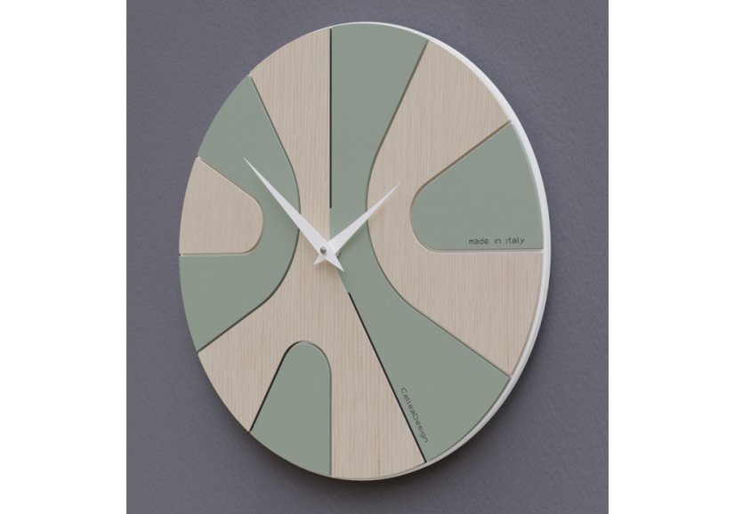 Dizajnové hodiny 10-040-14 CalleaDesign AsYm 34cm