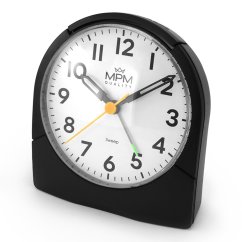 Budík s tichým chodem a led podsvětlením MPM C01.4054.90