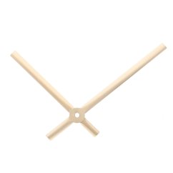 Kovové hodinové ručičky B19 (95 mm, 76 mm) - zlaté - Ručičky hodinové B19 pár zlaté