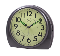 Ručičkový budík Luminiscenční ciferník JVD SRP3701.1