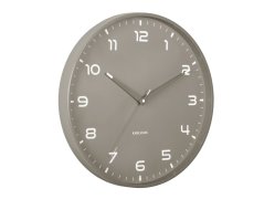 Dizajnové nástenné hodiny 6053GY Karlsson 40cm