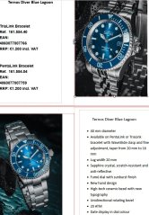 Davosa Ternos Diver Blue Lagoon 161.554.40 limitovaná edice