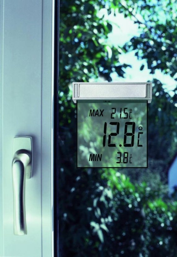 TFA 30.1025 - Venkovní okenní digitální teploměr na okno VISION