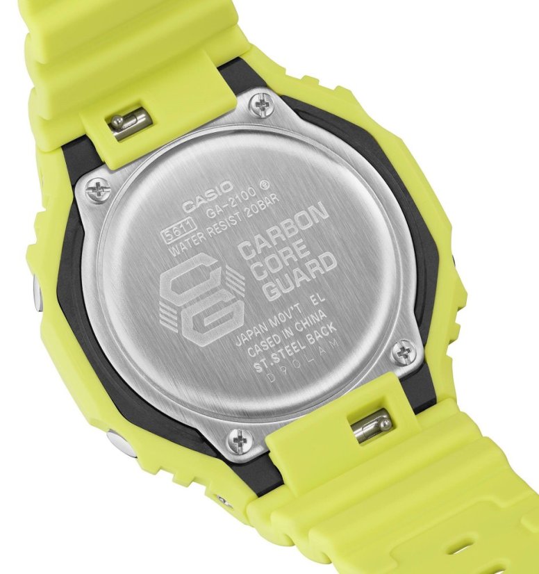CASIO GA-2100-9A9ER G-Shock Carbon Core Guard Tone-on-Tone