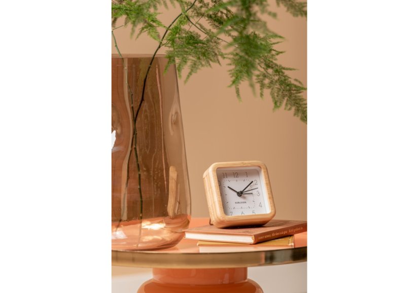 Dizajnový budík 5924WH Karlsson 9cm