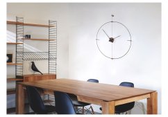 Dizajnové nástenné hodiny Nomon Bilbao Graphite Small 92cm