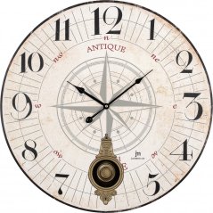 Dizajnové kyvadlové hodiny 21547 Lowell 58cm