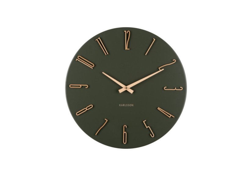 Dizajnové nástenné hodiny 6072GR Karlsson 40cm