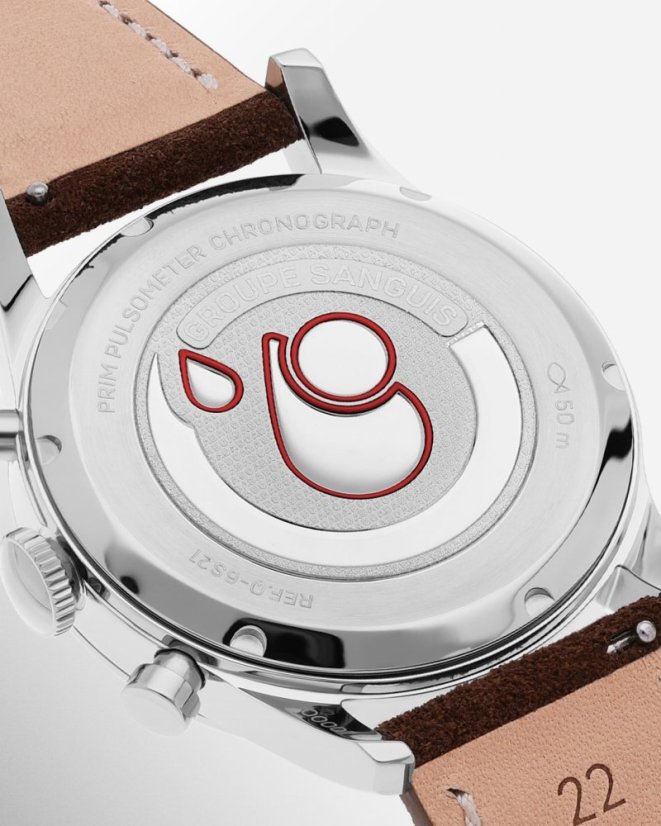 Prím Janský Pulsometer Chronograph 42 - B - W01P.13282.B
