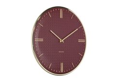 Dizajnové nástenné hodiny 6091RD Karlsson 35cm
