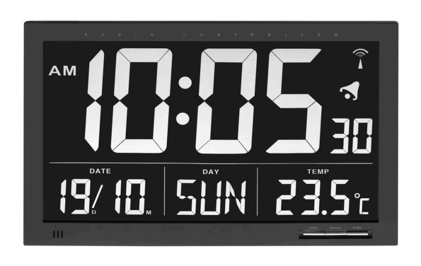 TFA 60.4505 - Rádiom riadené nástenné hodiny veľ. XL TFA 60.4505 - Rádiom riadené nástenné hodiny veľ. XL