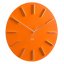 Dizajnové nástenné hodiny Future Time FT2010OR Round orange 40cm