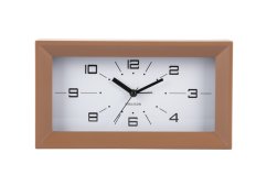 Dizajnové stolné hodiny s budíkom 6066BR Karlsson 20cm