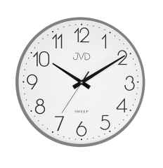 Nástěnné kovové hodiny s tichým chodem JVD HK4129.3