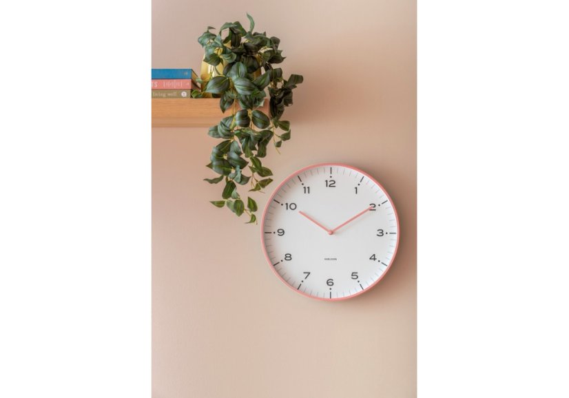 Dizajnové nástenné hodiny 6011OR Karlsson 40cm