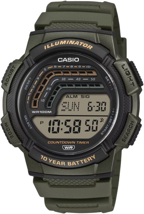 CASIO WS-1800-3AVEF CASIO WS-1800-3AVEF