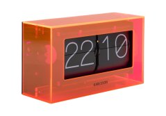 Dizajnové nástenné/stolové preklápacie hodiny 5976OR Karlsson 21cm