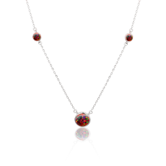 Stříbrný náhrdelník JVD SVLN0309XH2O642
