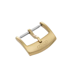 Přezková spona 18 mm - matná zlatá - GOLD.G180.18.80
