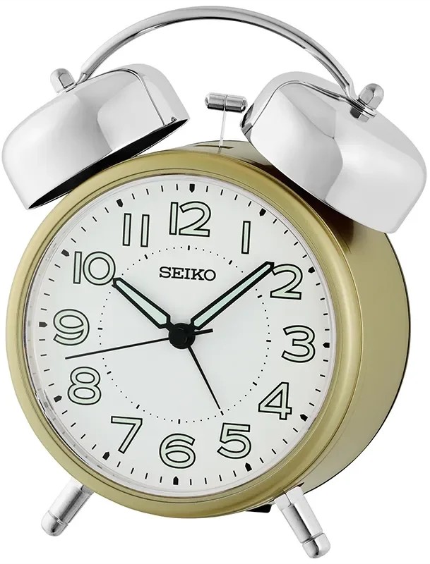 Ručičkový budík s tichým chodem Seiko QHK063G Ručičkový budík s tichým chodem Seiko QHK063G