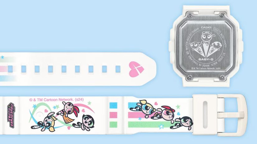 CASIO BGD-10KPP-7ER Baby-G + PLUS x Powerpuff Girls Collaboration Model