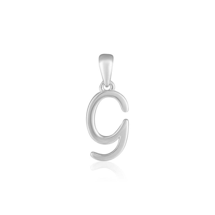 Strieborný prívesok písmeno G JVD SVLP1594XH2000G Strieborný prívesok písmeno G JVD SVLP1594XH2000G